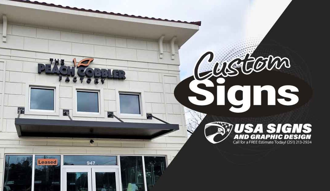 Custom Signs Foley Alabama — Make Your Storefront Unmissable